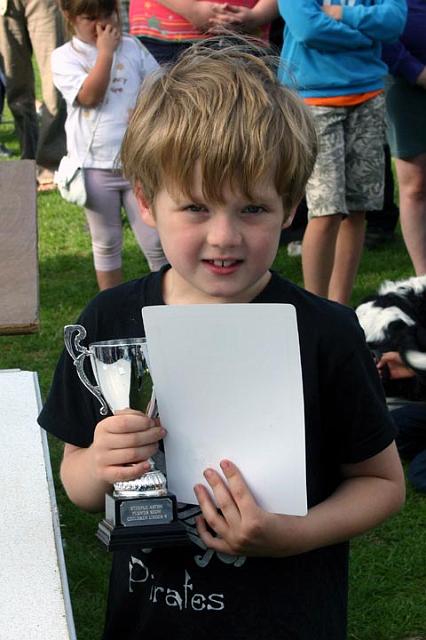 Tyler White, the under 8s winner.jpg